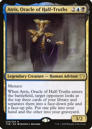 MTG: 209/254 Atris, Oracle of Half-Truths (TBD) (Promo)