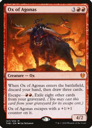 MTG: 147/254 Ox of Agonas (TBD) (Promo)