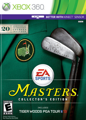 Tiger Woods PGA Tour 13 Masters Collectors Edition (Xbox 360)