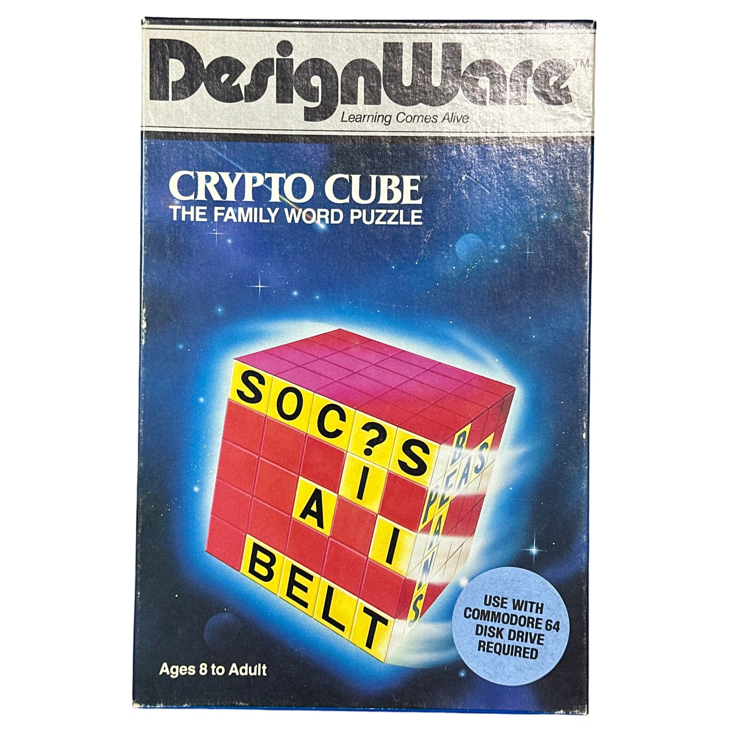 Crypto Cube - Commodore 64/128 - Golden Apple Comics