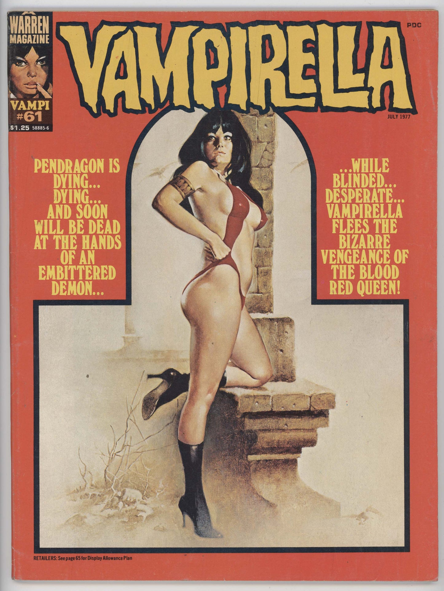 Vampirella 61 Warren 1977 FN Enrich Torres GGA Magazine