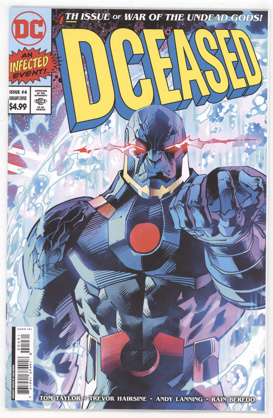 Dceased War Of The Undead Gods #4 (Of 8) B Dan Mora X-Men 1 Homage Card Stock Variant (11/15/2022) Dc