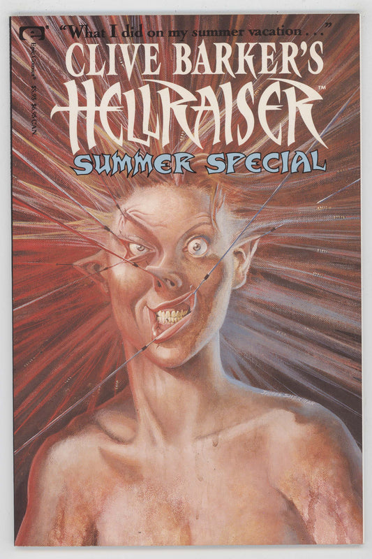 Hellraiser Summer Special 1 Epic Marvel 1992 NM Clive Barker Pinhead