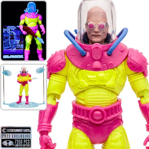 DC Multiverse Mr. Freeze Black Light Gold Label 7-Inch Scale Action Figure - Entertainment Earth Exclusive