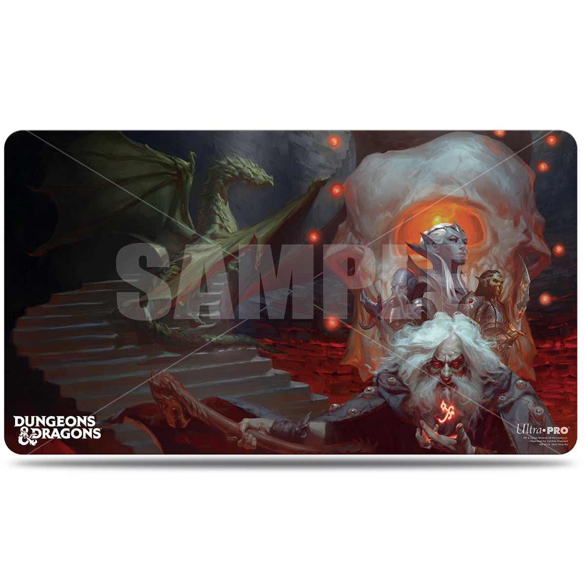 Ultra PRO: Playmat - Dungeons & Dragons Cover Series (Waterdeep Dungeon of the Mad Mage)
