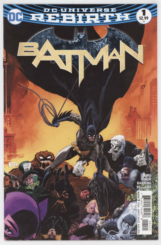 Batman 1 B DC 2016 VF NM Tim Sale Variant Tom King Gotham Girl