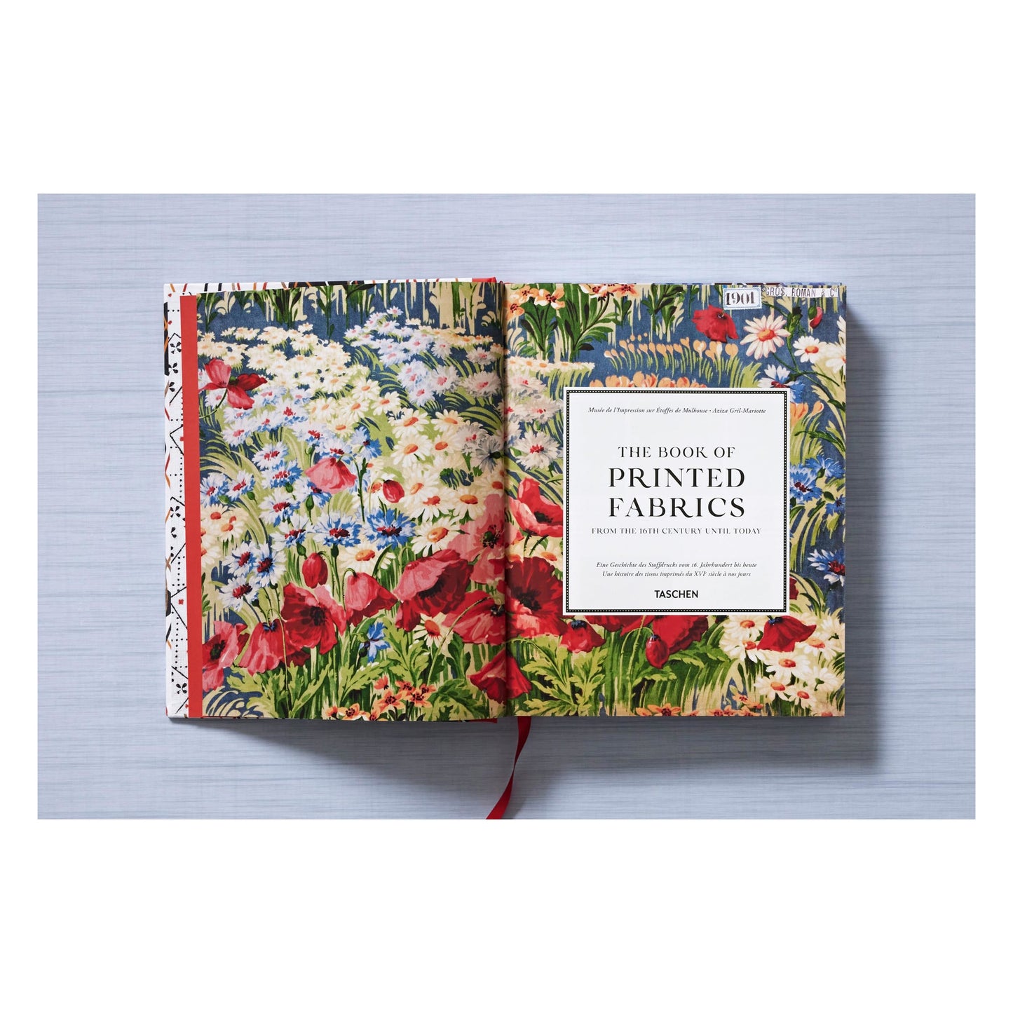 Printed Fabrics. From the 16th century until today (German, French, English)
