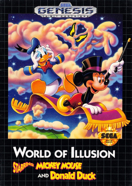 World Of Illusion Starring Mickey Mouse & Donald Duck (Sega Genesis)