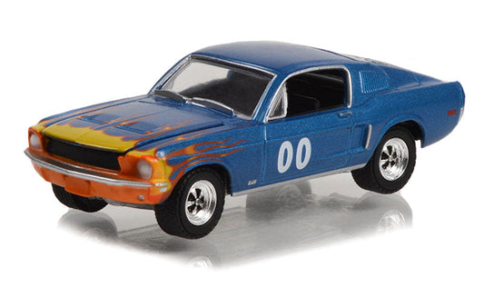 Greenlight 30328 1/64 Scale 1968 Ford Mustang Gt Fastback Race Car #00
