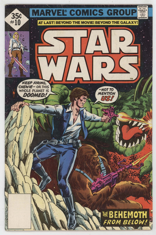 Star Wars 10 Marvel 1978 FN Whitman Han Solo Chewbacca