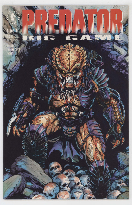 Predator Big Game 1 Dark Horse 1991 NM+ 9.6 Chris Warner John Arcudi Movie