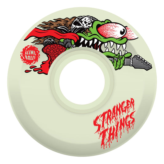 SLIME BALLS x STRANGER THINGS SLASHER EDDIE OG SLIME GITD 60mm 78a SKATEBOARD WHEELS