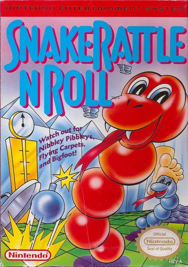 Snake Rattle n Roll (Nintendo NES)