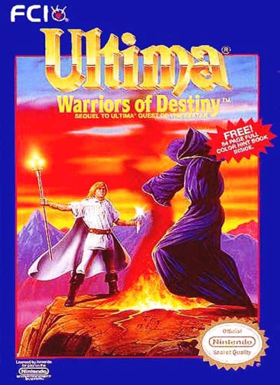 Ultima Warriors of Destiny (Nintendo NES)