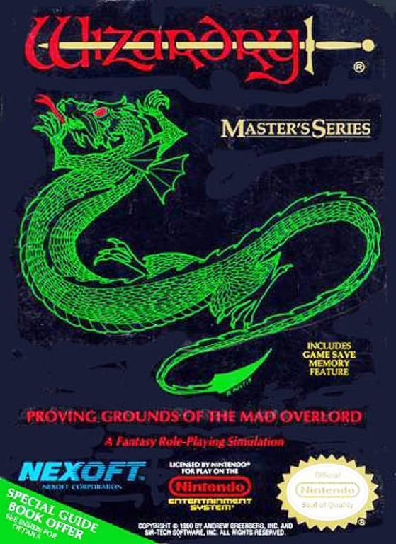 Wizardry: Proving Grounds of the Mad Overlord (Nintendo NES)