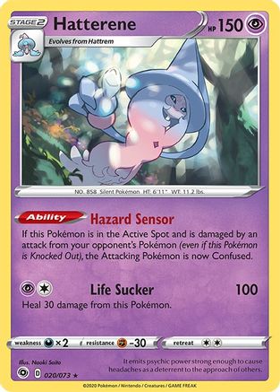 Hatterene 020/73 - Champions Path Holofoil