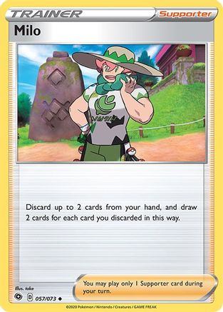 Milo 057/73 - Champions Path Reverse Holofoil