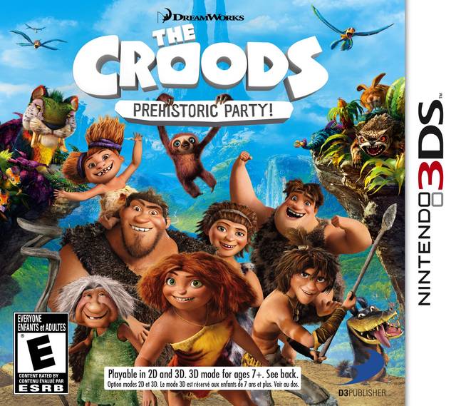 DreamWorks The Croods: Prehistoric Party! (Nintendo 3DS)