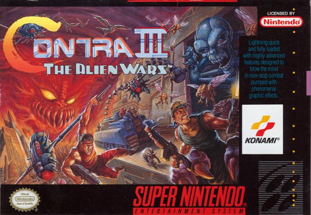 Contra III The Alien Wars (Super Nintendo)