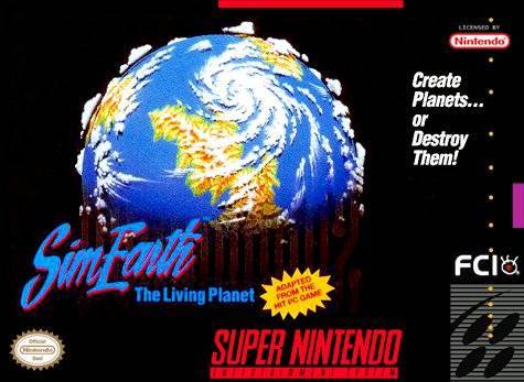 SimEarth the Living Planet (Super Nintendo)