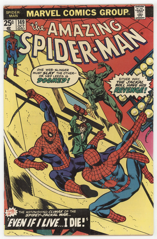 Amazing Spider-Man 149 Marvel 1975 FN VF Clone Saga Spider-Clone Jackal Ben Reily