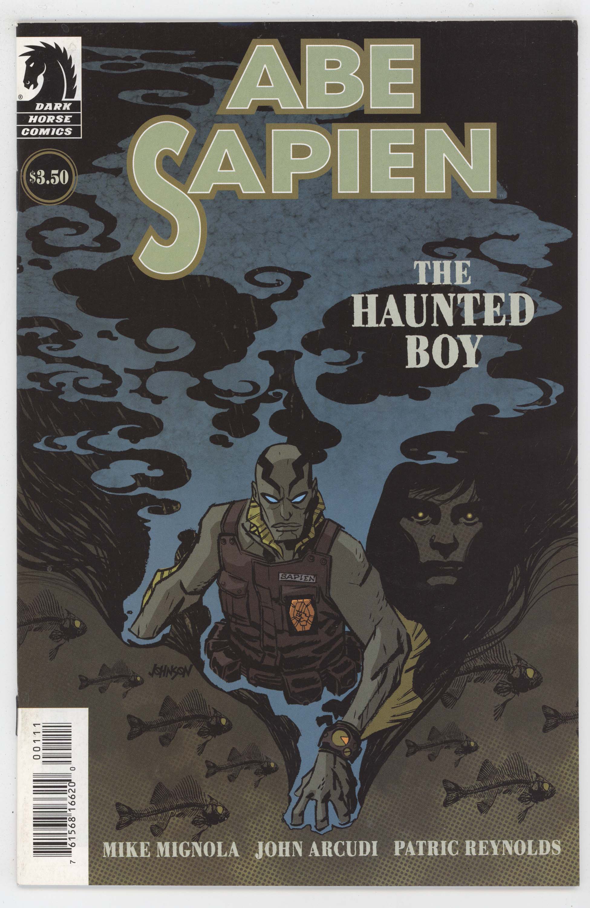 Abe Sapien Haunted Boy 0 1 Dark Horse 2009 NM- 9.2 Mike Mignola Hellbo