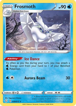 Frosmoth 030/072 - Shining Fates Holofoil