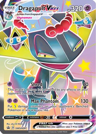 Dragapult VMAX SWSH097/307 - SWSH Sword & Shield Promo Cards Holofoil