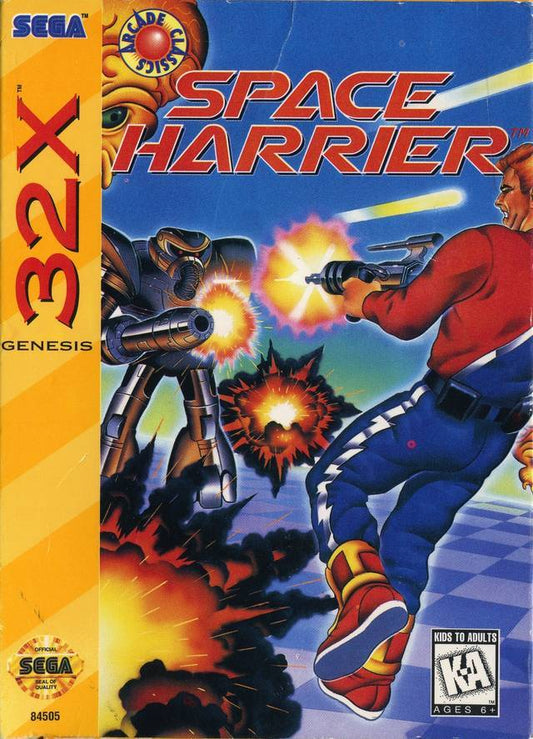 Space Harrier 32X (Sega Genesis)