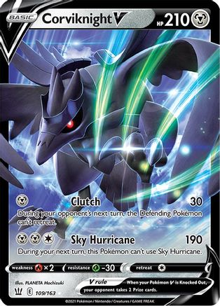 Corviknight V 109/163 - SWSH05 Battle Styles Holofoil