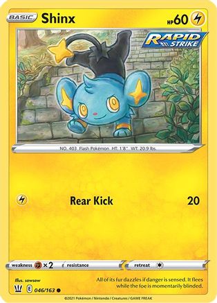 Shinx 046/163 - SWSH05 Battle Styles