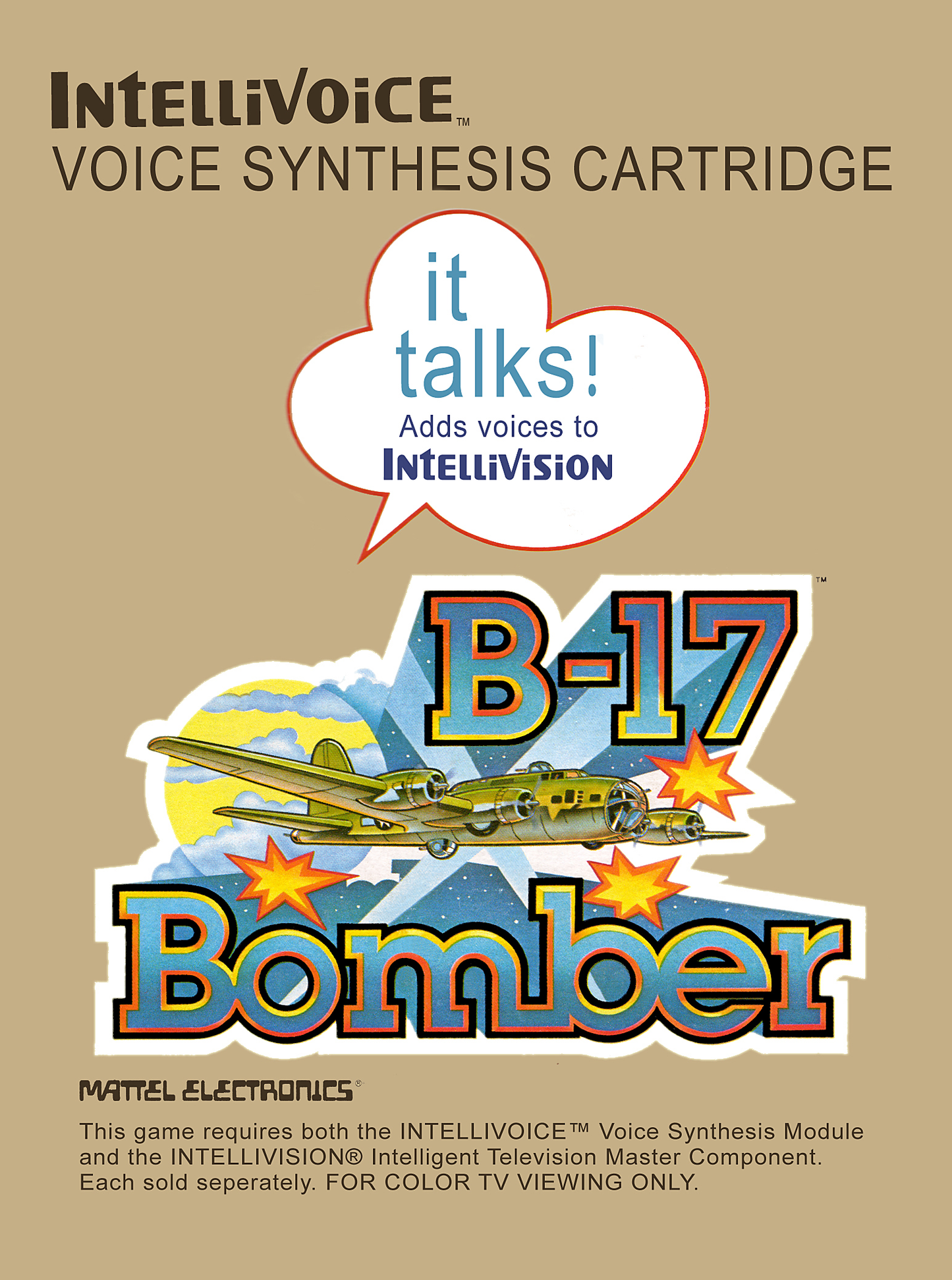 B-17 Bomber (Intellivision)