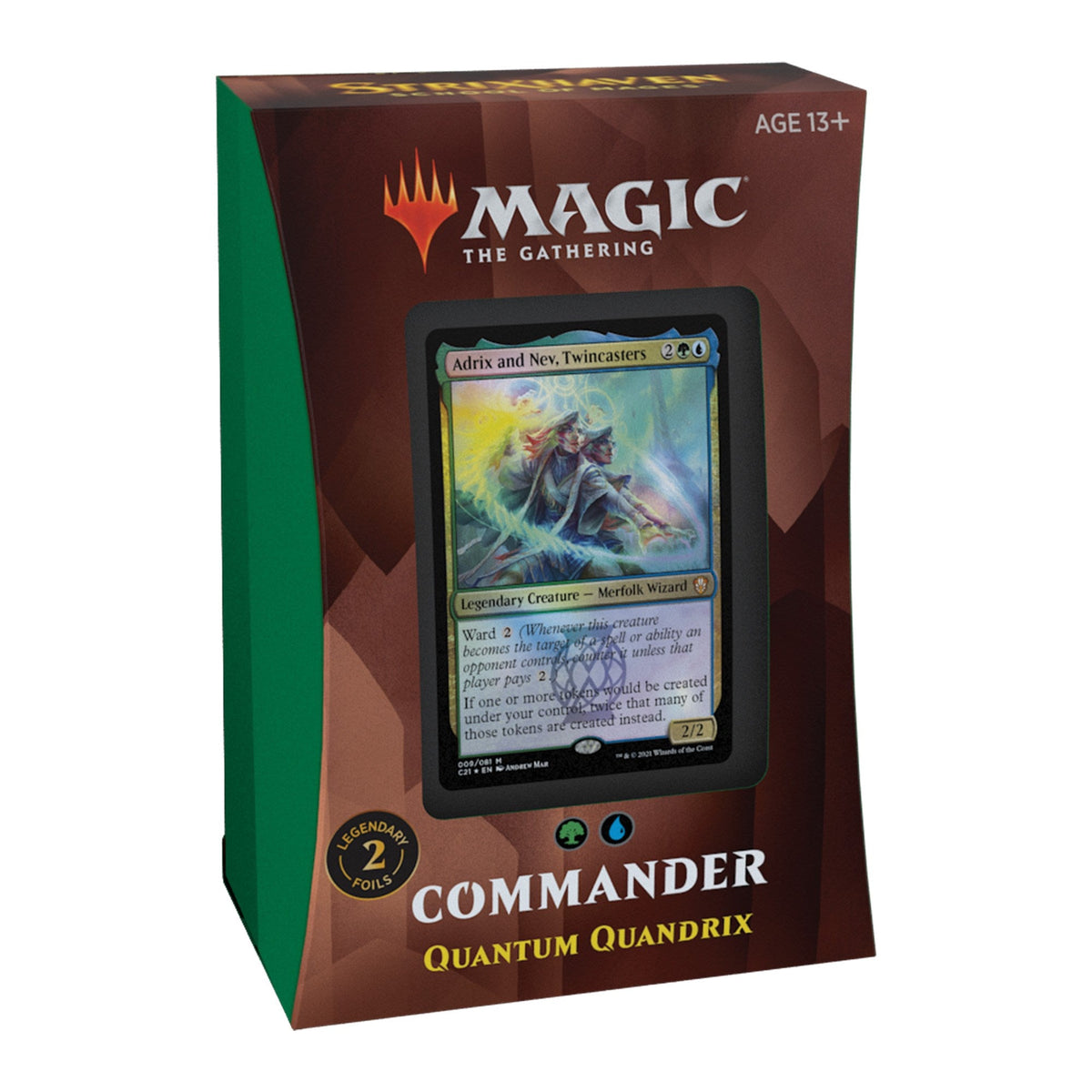 Commander 2021 Deck - Quantum Quandrix [C21]