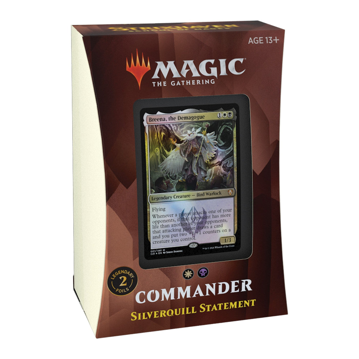 Commander 2021 Deck - Silverquill Statement [C21]