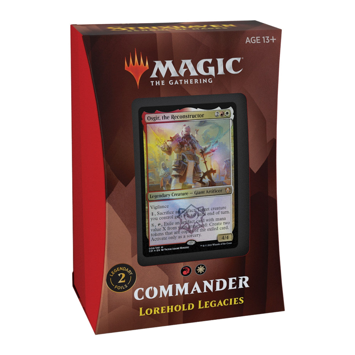 Commander 2021 Deck - Lorehold Legacies [C21]