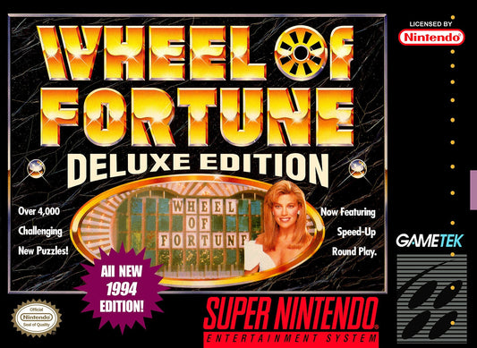 Wheel of Fortune Deluxe Edition (Super Nintendo)