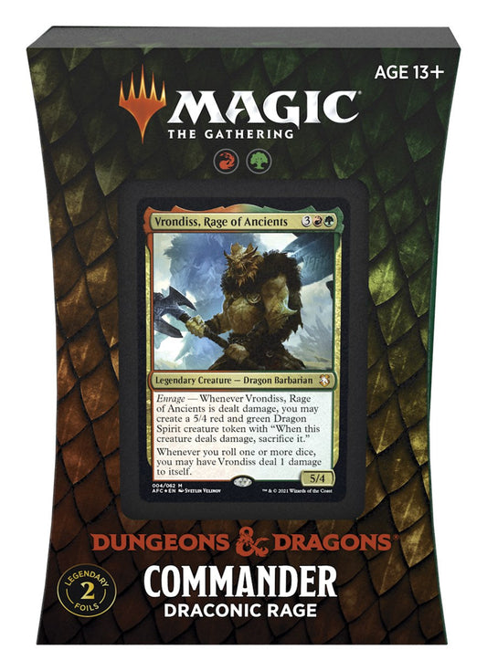 Adventures in the Forgotten Realms - Draconic Rage Commander Deck [AFC]