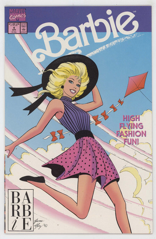 Barbie 4 Marvel 1991 NM- 9.2 High Flying Fashion Mini Skirt GGA