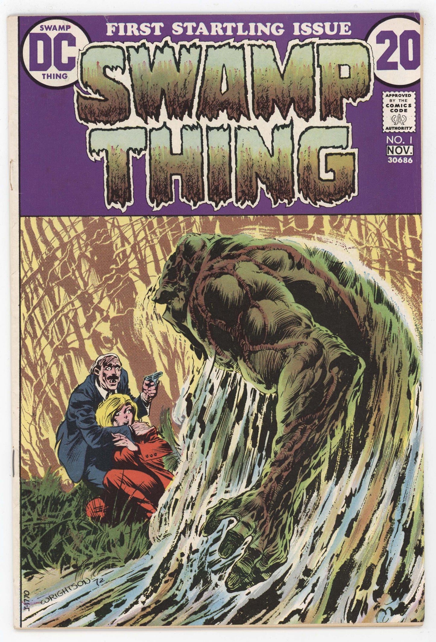 Swamp Thing 1 DC 1972 VG FN Bernie Wrightson Len Wein 1st Matt Cable