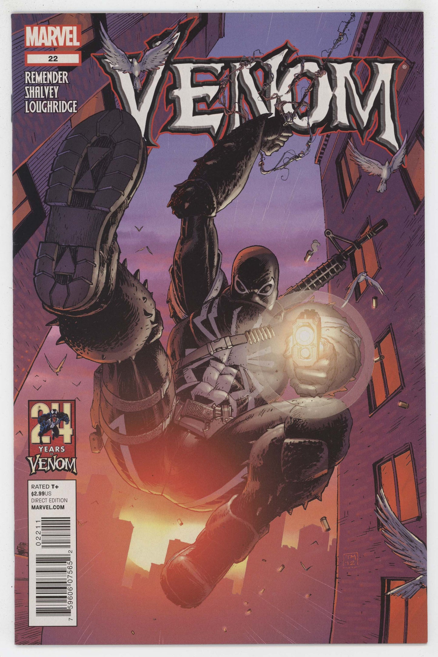 Venom 22 A Marvel 2012 NM Tony Moore Rick Remender Jack O Lantern