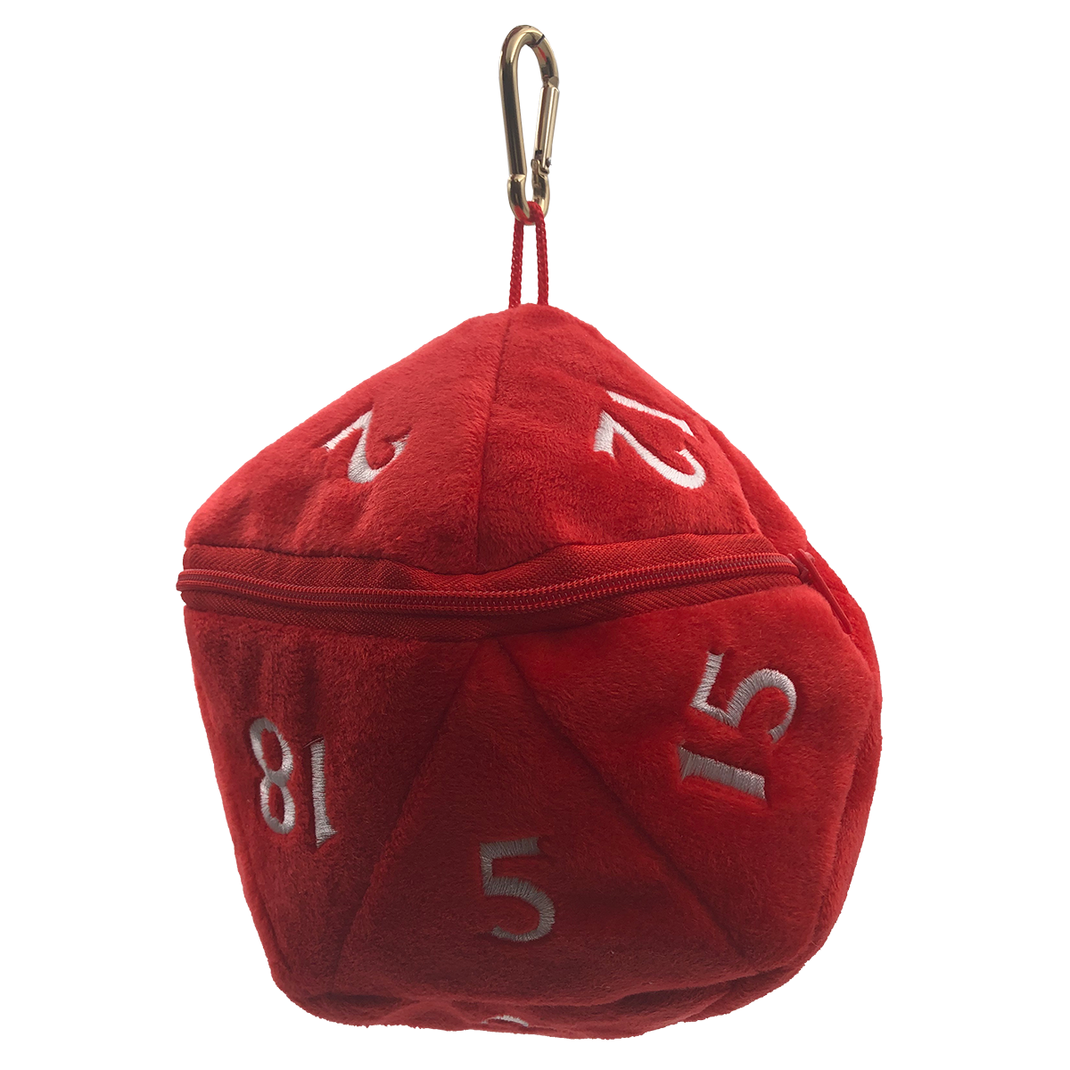 Ultra PRO: Dice Bag - Plush D20 (Red)