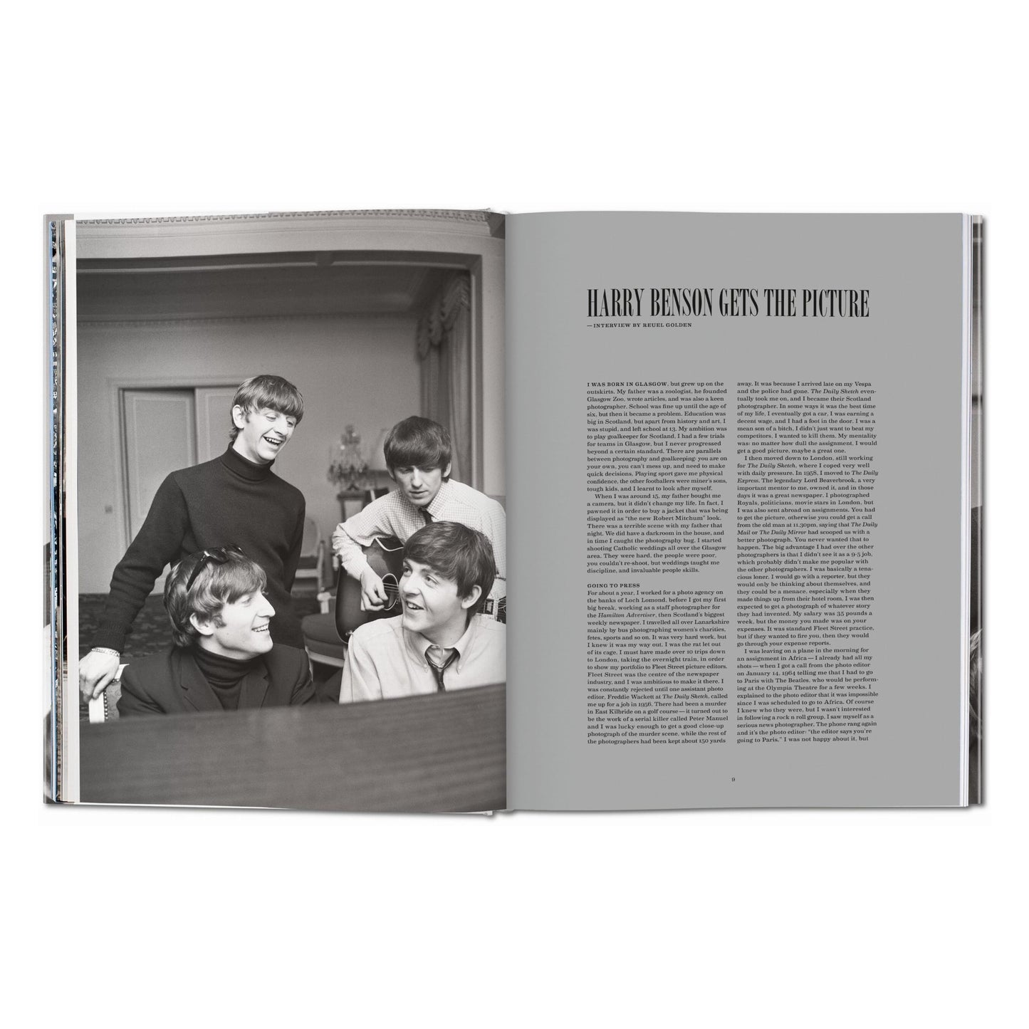 Harry Benson. The Beatles (German, French, English)