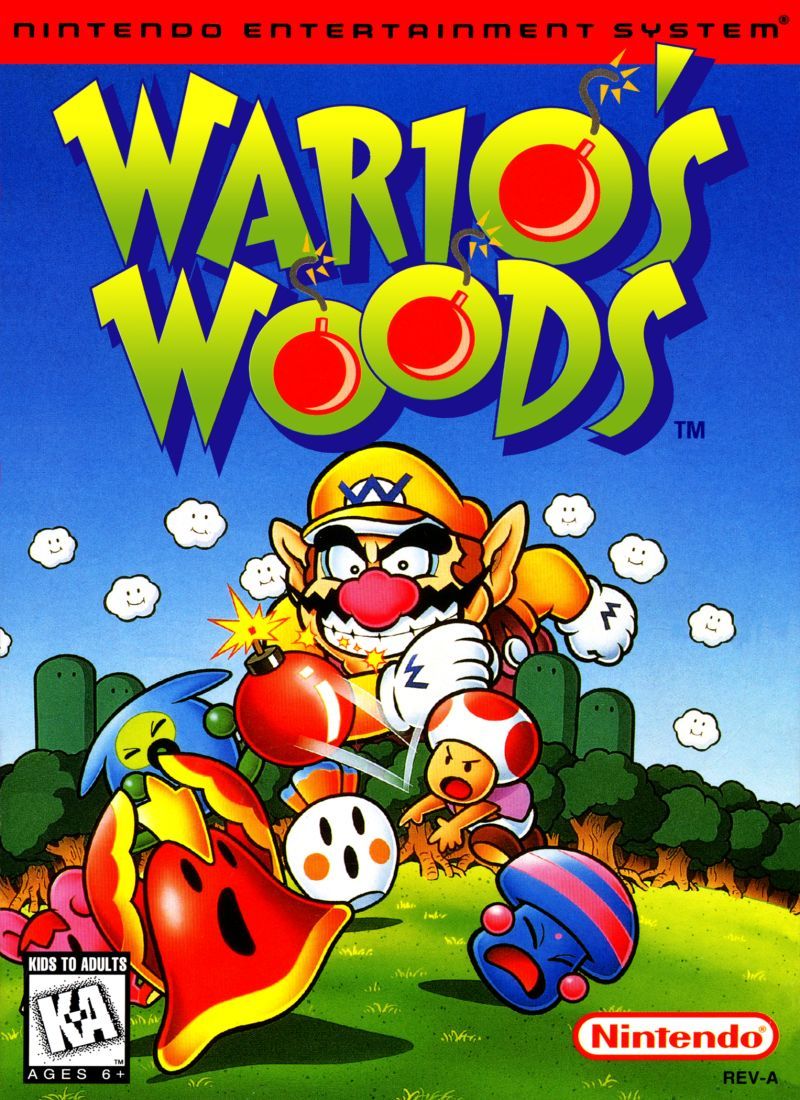 Wario's Woods (Nintendo NES)