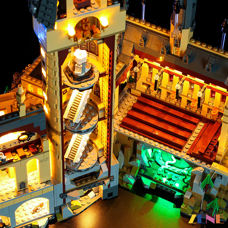 Light Kit for LEGO Hogwarts Castle #71043 (Bright Version) - Golden Apple Comics