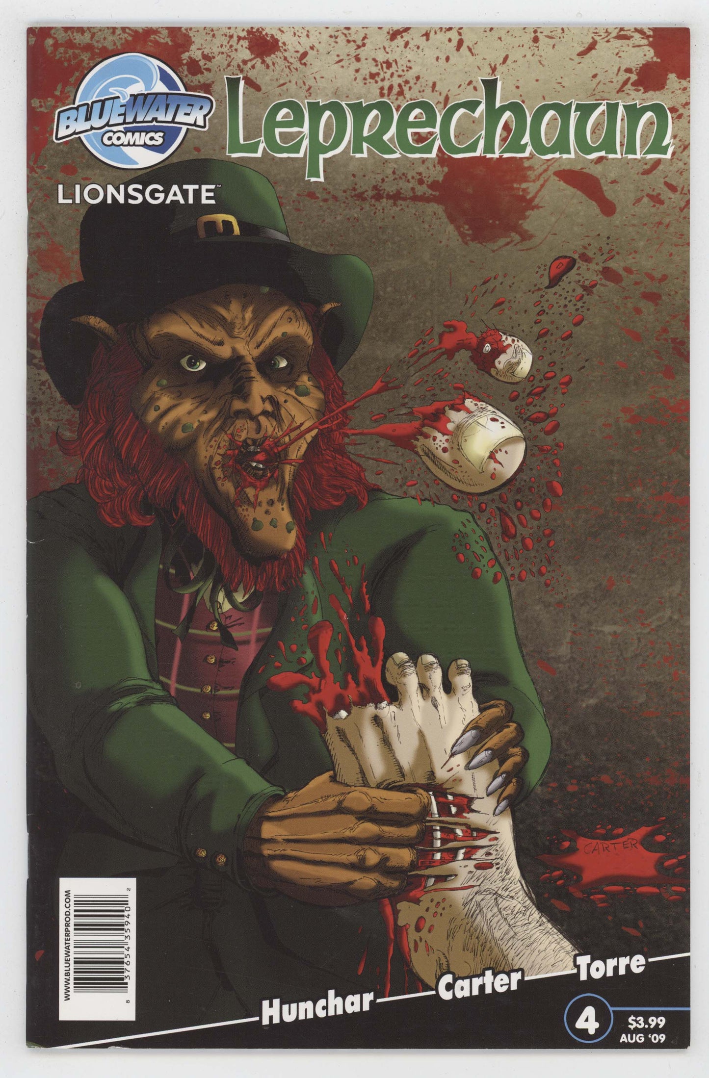 Leprechaun 4 Bluewater 2009 VF Photo Cover Horror Movie Lionsgate