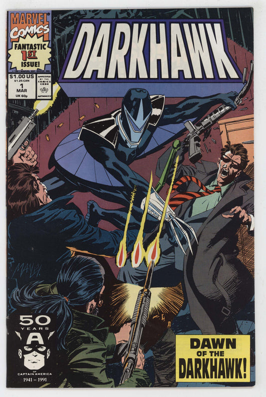 Darkhawk 1 Marvel 1991 NM 1st Origin Chris Powell Hobgoblin