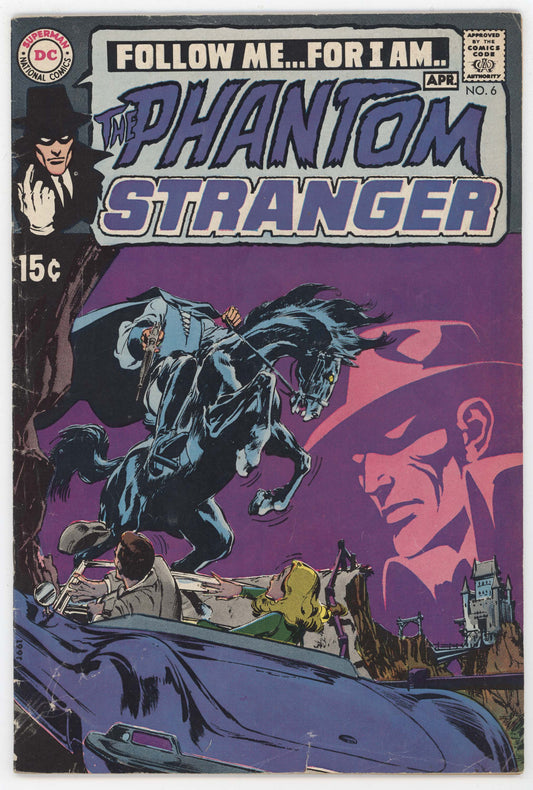 Phantom Stranger 6 DC 1970 VG FN Neal Adams No 13th Street Headless Horseman