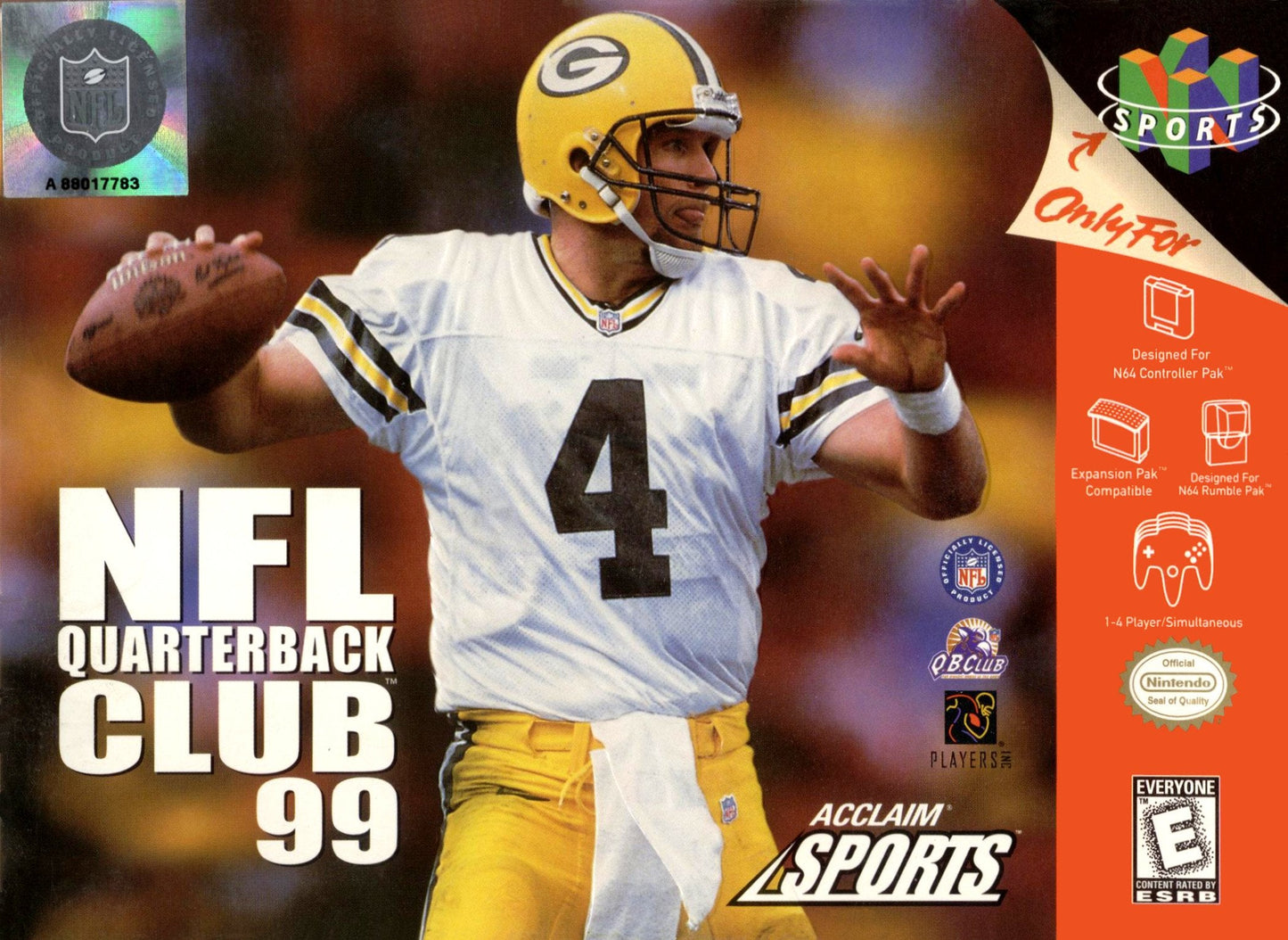 NFL Quarterback Club 99 (Nintendo 64)