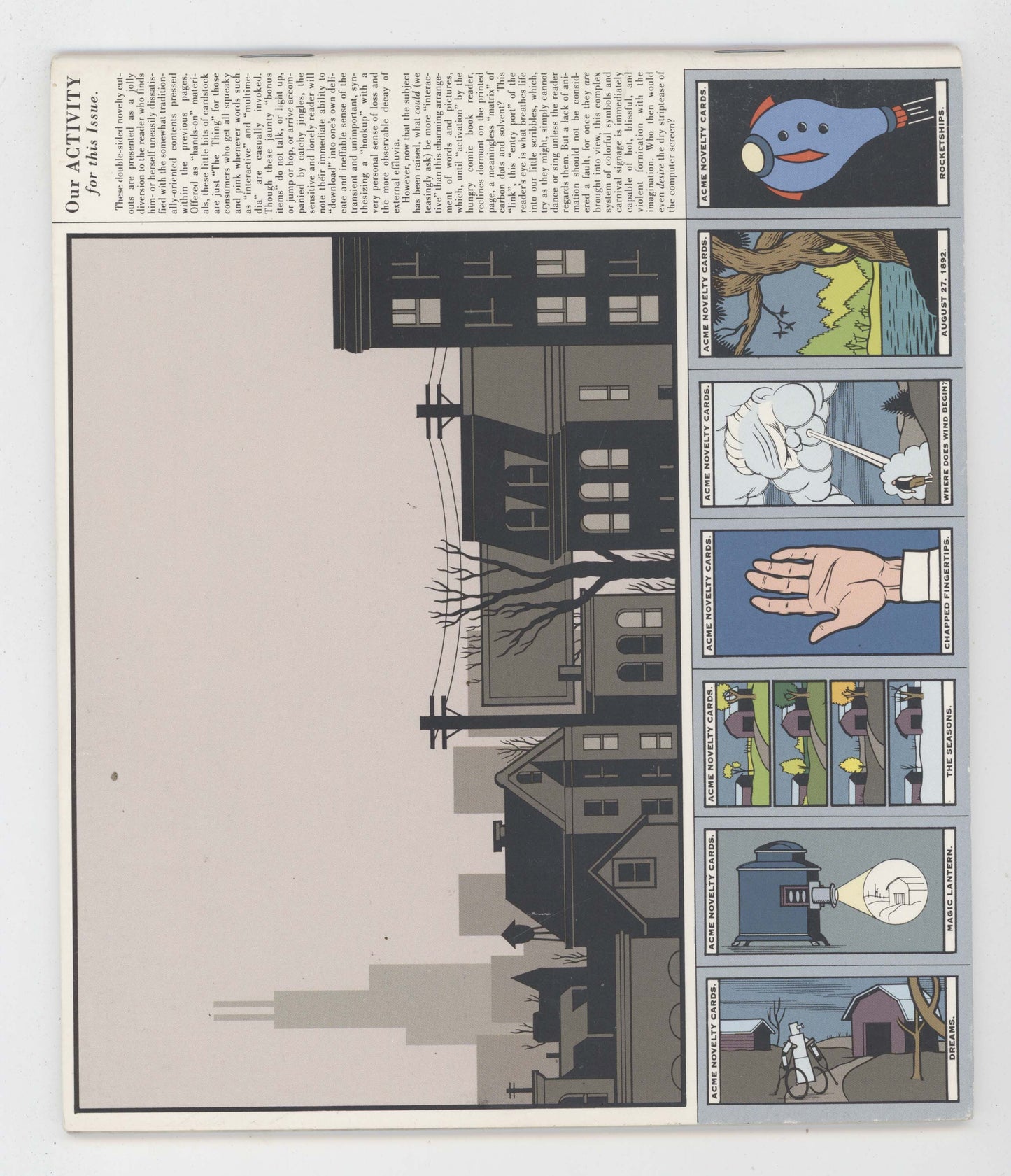 Acme Novelty Library 5 Fantagraphics 1995 NM 1st Print Chris Ware