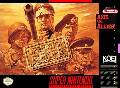 Operation Europe Path to Victory 1939-45 (Super Nintendo)